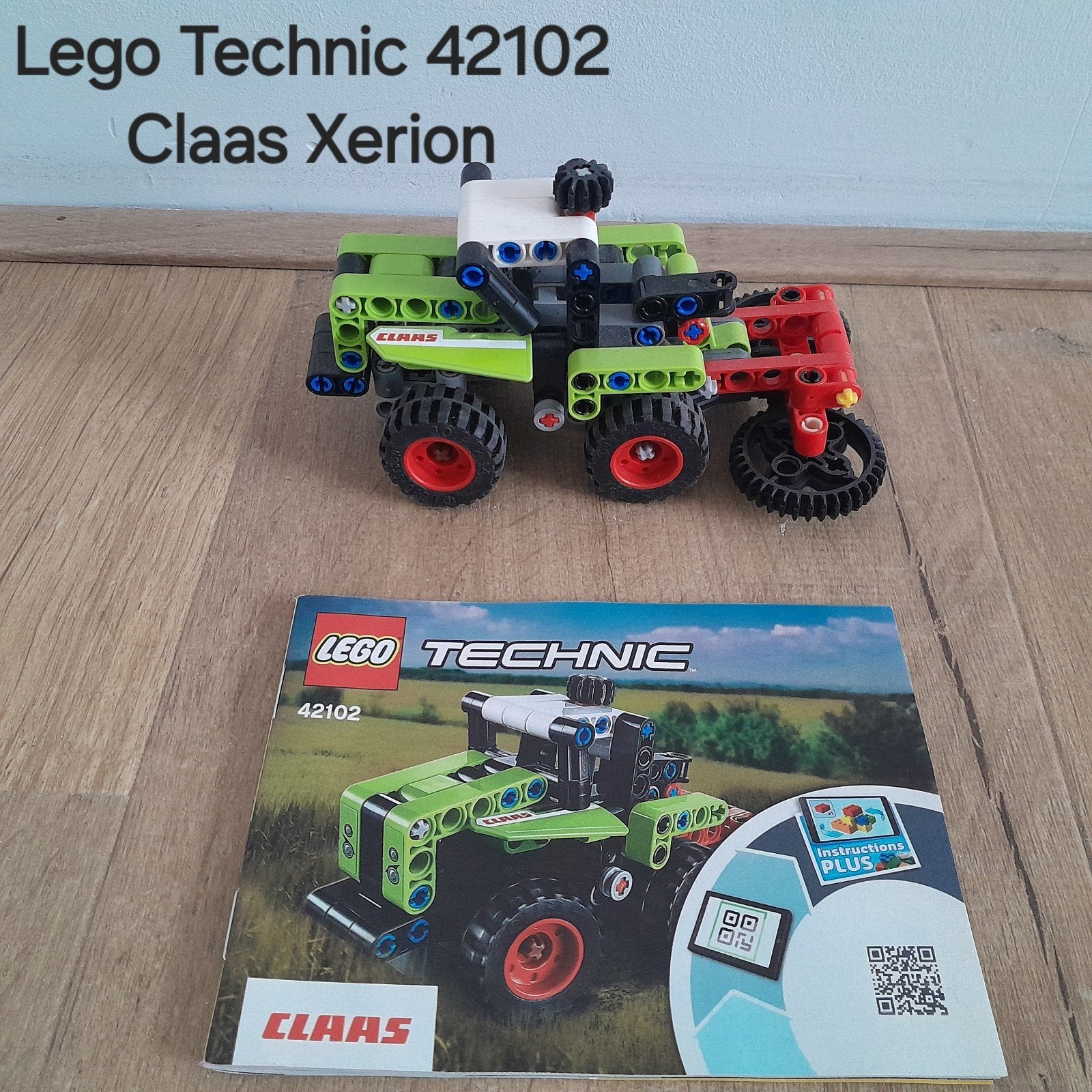Lego Technic 42102 Claas Xerion Tractor, Ophalen of Verzenden, Zo goed als nieuw