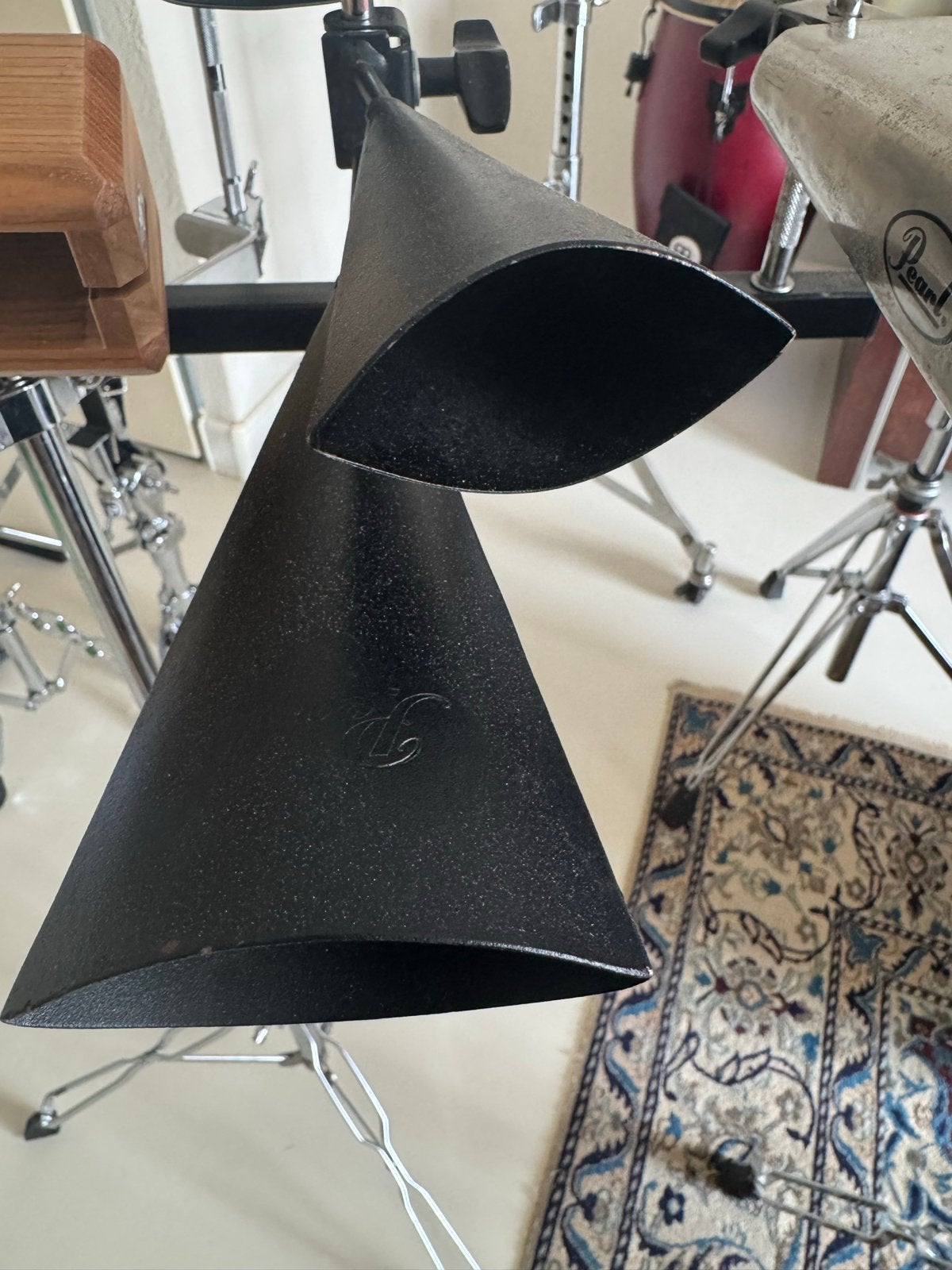 Pearl Cowbell Set - Dubbele Koebel voor Percussie, Muziek en Instrumenten, Ophalen of Verzenden, Gebruikt, Overige soorten