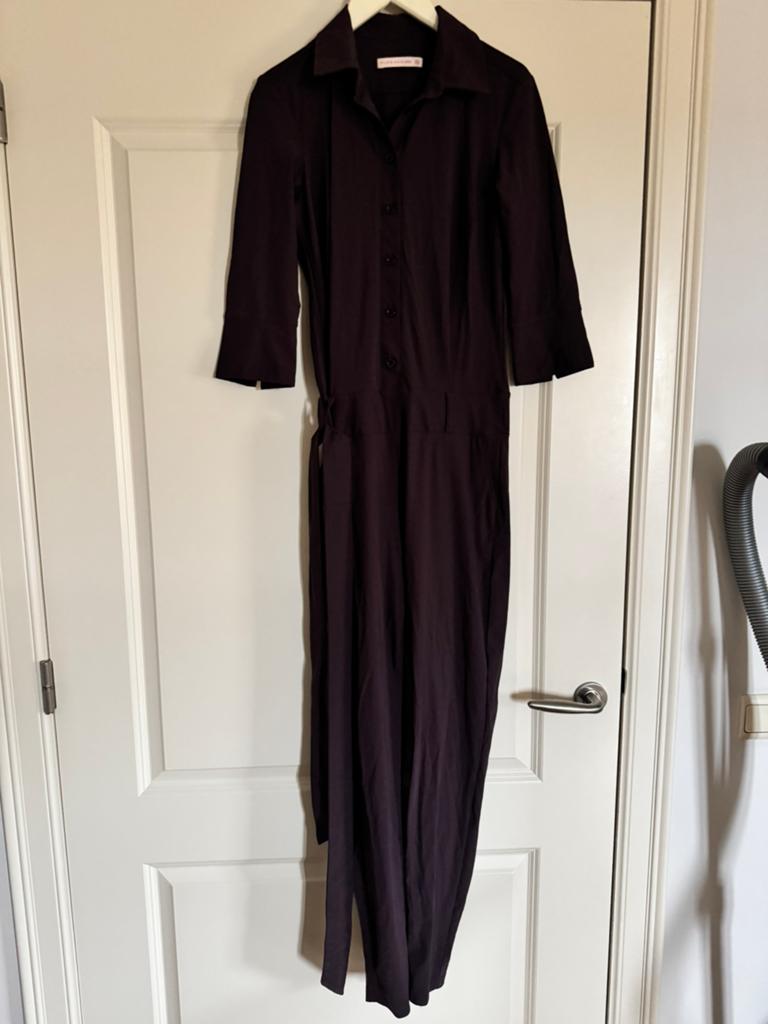 Studio Anneloes jumpsuit aubergine kleur maat XS Ongedragen, Kleding | Dames, Jumpsuits, Ophalen of Verzenden, Nieuw, Maat 34 (XS) of kleiner