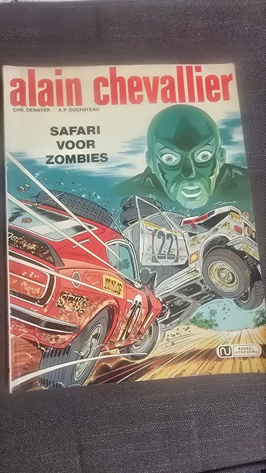 Alain Chevallier - Safari voor Zombies (stripboek), Boeken, Eén stripboek, Ophalen of Verzenden, Gelezen, Chr. Denayer, A.P. Duchateau