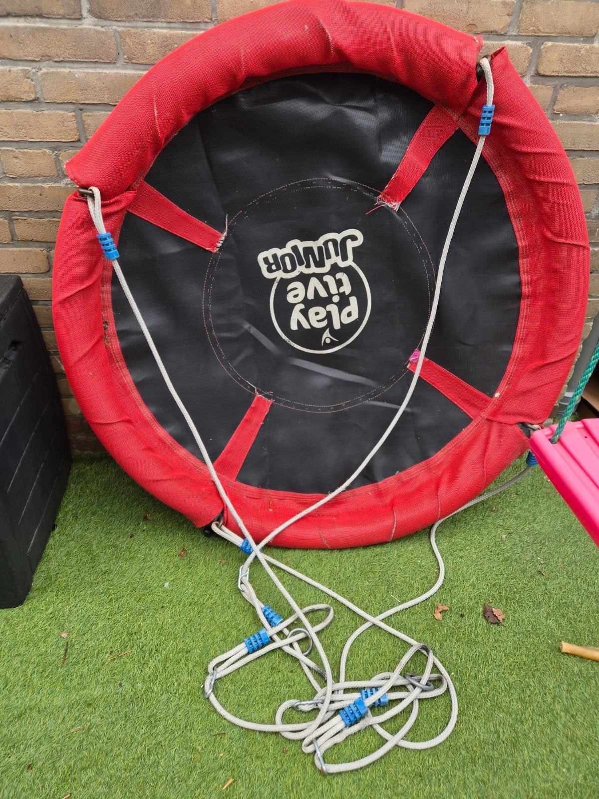 Playtive Junior Schommel Nestschommel Rood Zwart, Ophalen, Gebruikt, Schommel