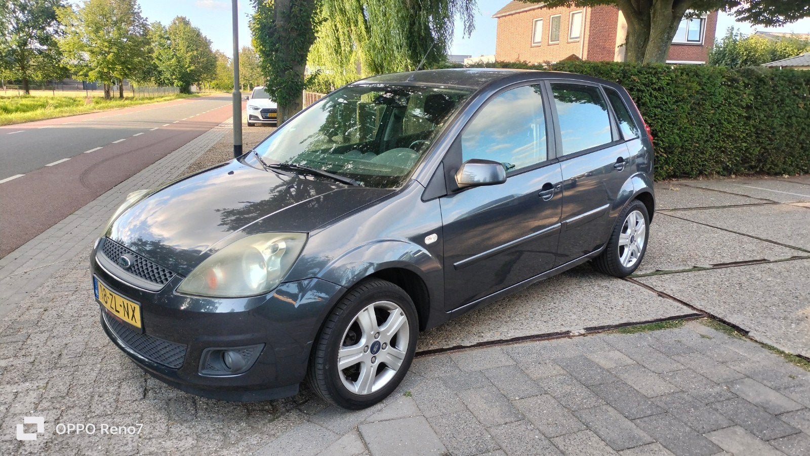 Ford Fiësta 1.4 16V 5DR 2008 Airco, Auto's, Voorwielaandrijving, 40 €/maand, 4 cilinders, Origineel Nederlands