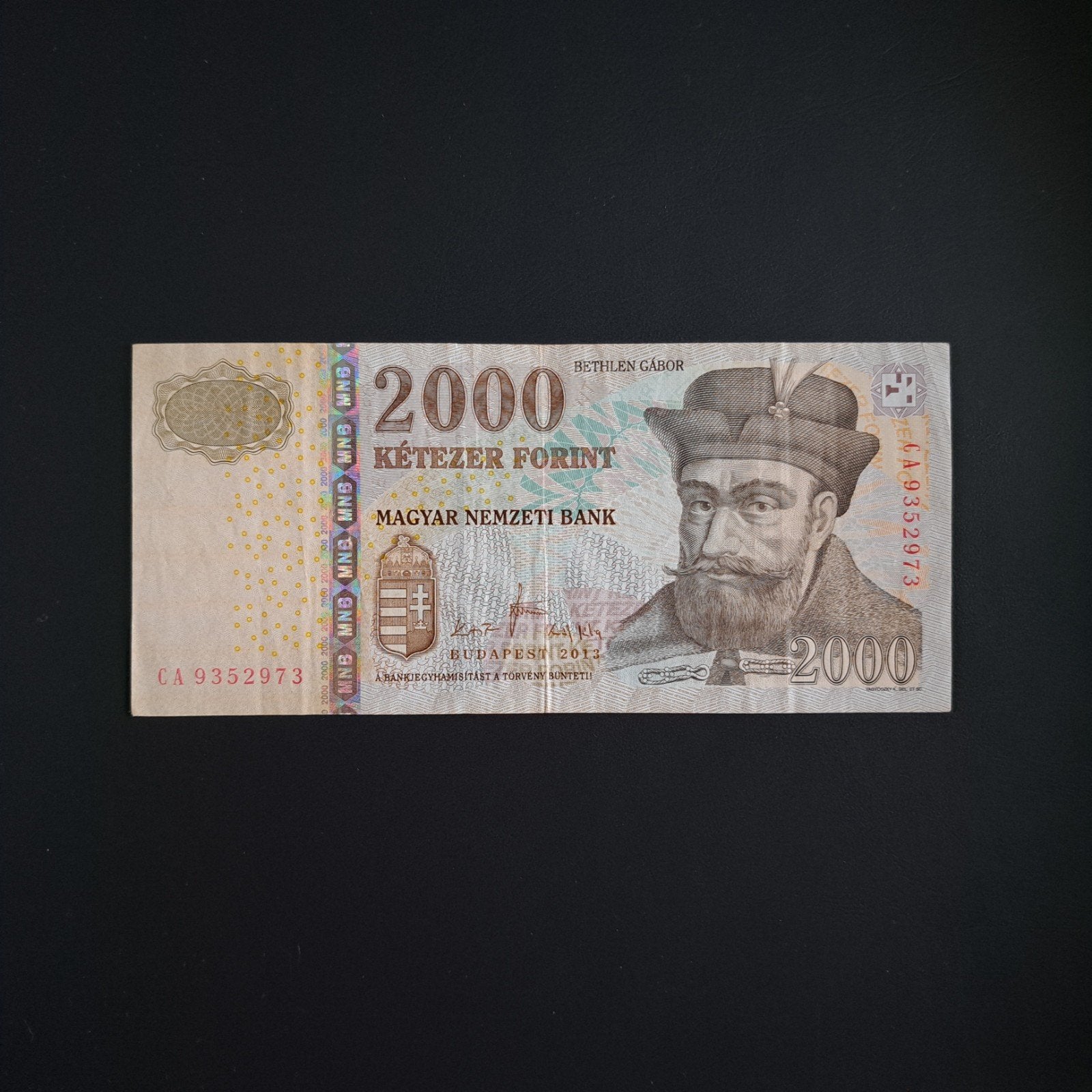 2000 forint Hongarije #033, Verzenden, Hongarije, Los biljet
