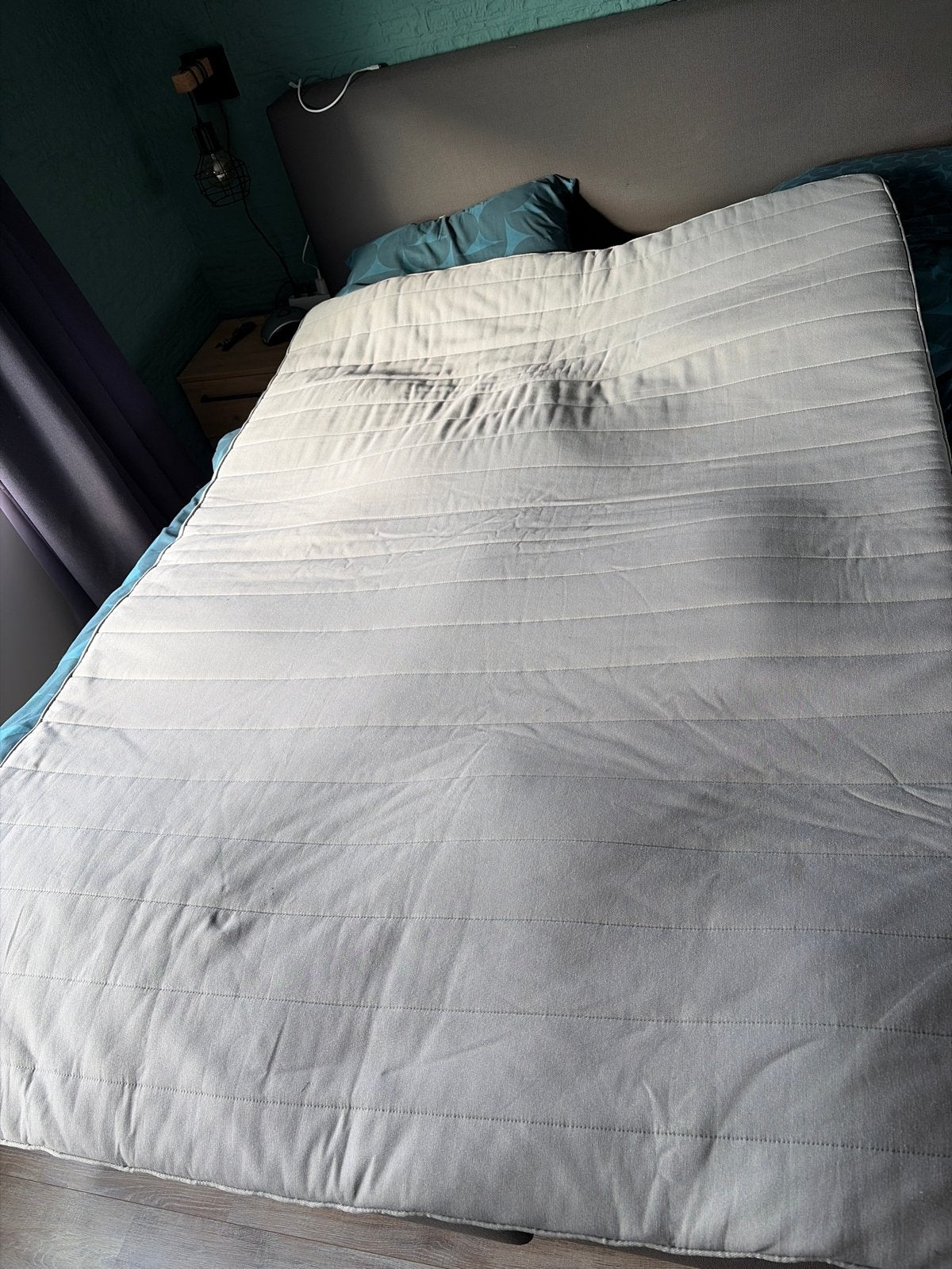 IKEA Sultan topper- Zo goed als nieuw, Ophalen, Tweepersoons, 140 cm, Zo goed als nieuw