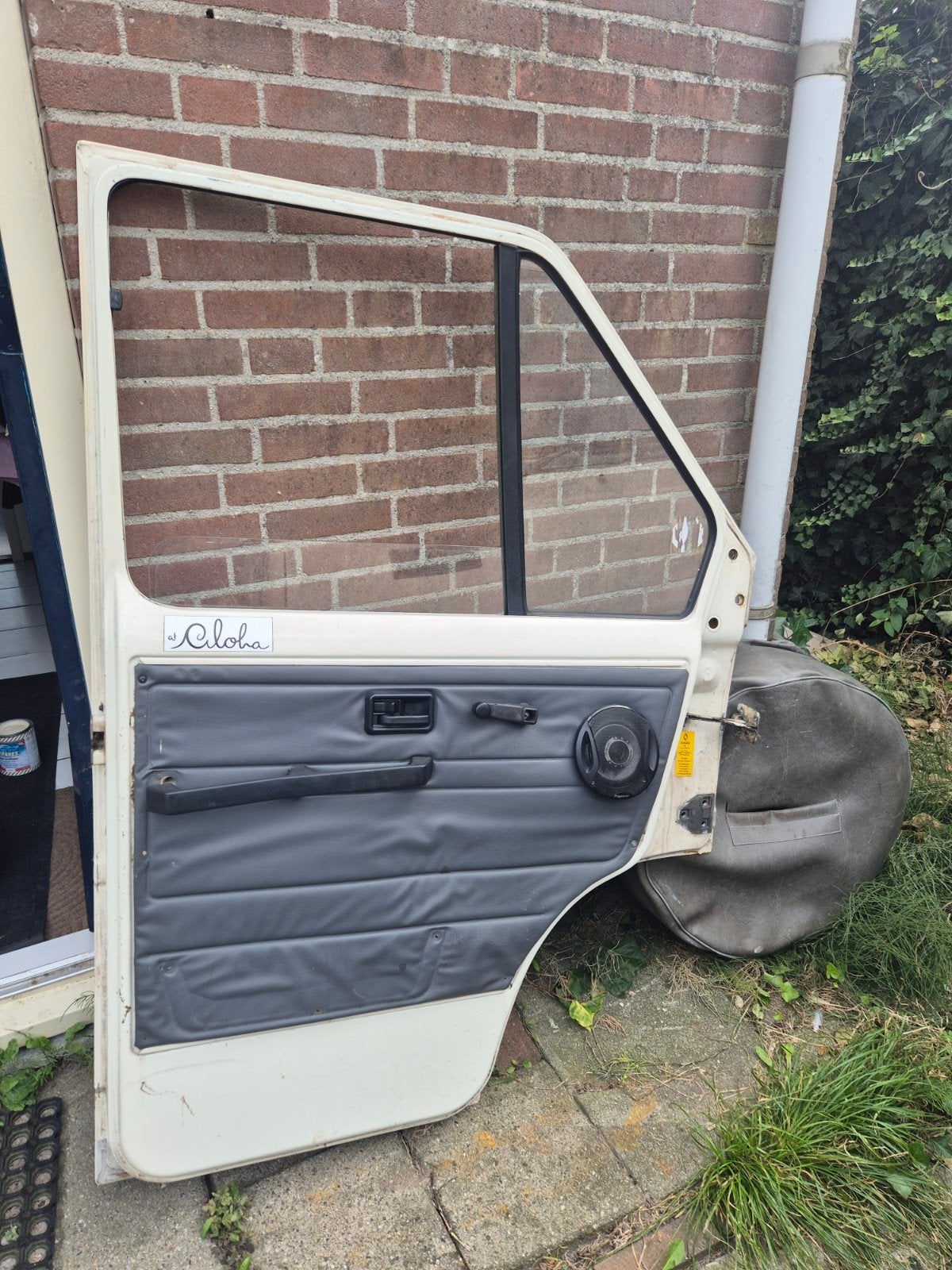 oud ijzer, Ophalen, Gebruikt, Renault, Voor