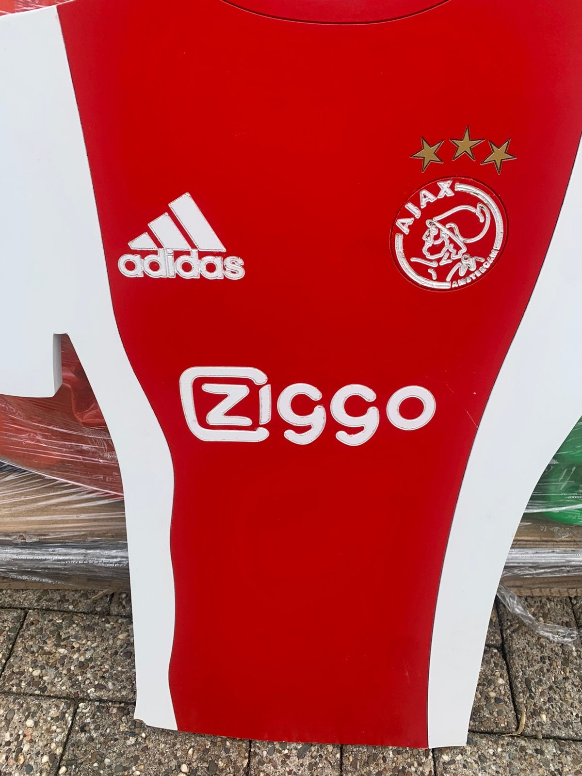AJAX SHIRT VAN HOUT. T.E.A.B., Tickets en Kaartjes, Seizoenskaart, Eén persoon, April, Nederlands elftal