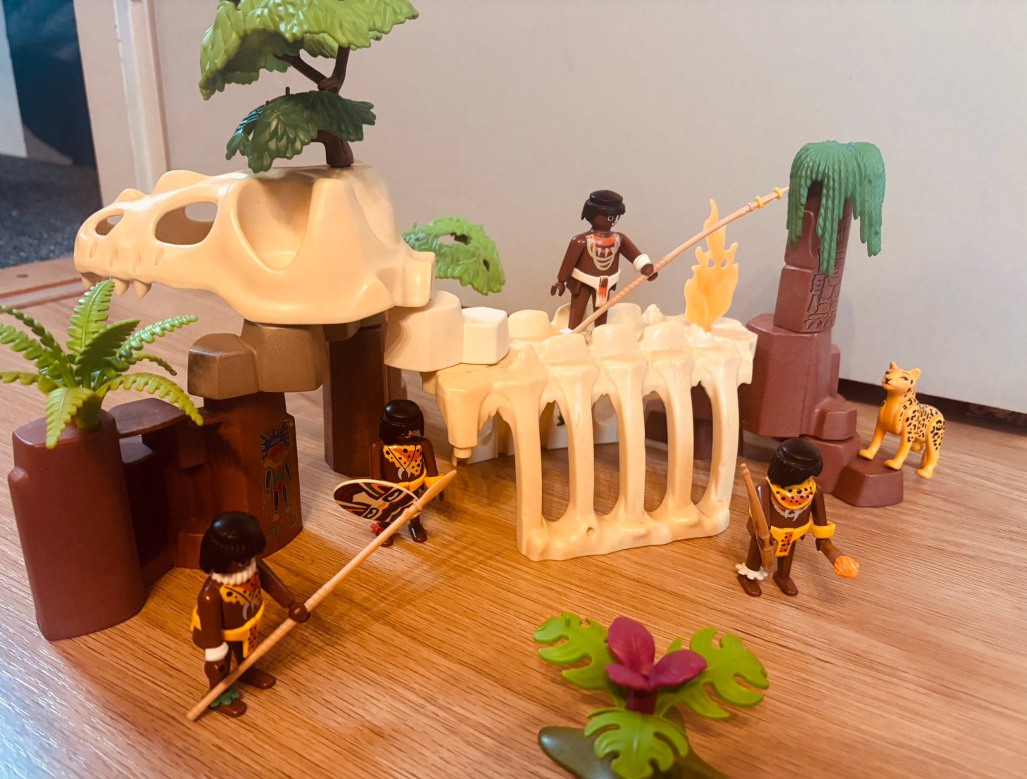 Playmobil Avontuurlijke Jungle Set met Figuren en Dieren, Ophalen of Verzenden, Gebruikt, Complete set