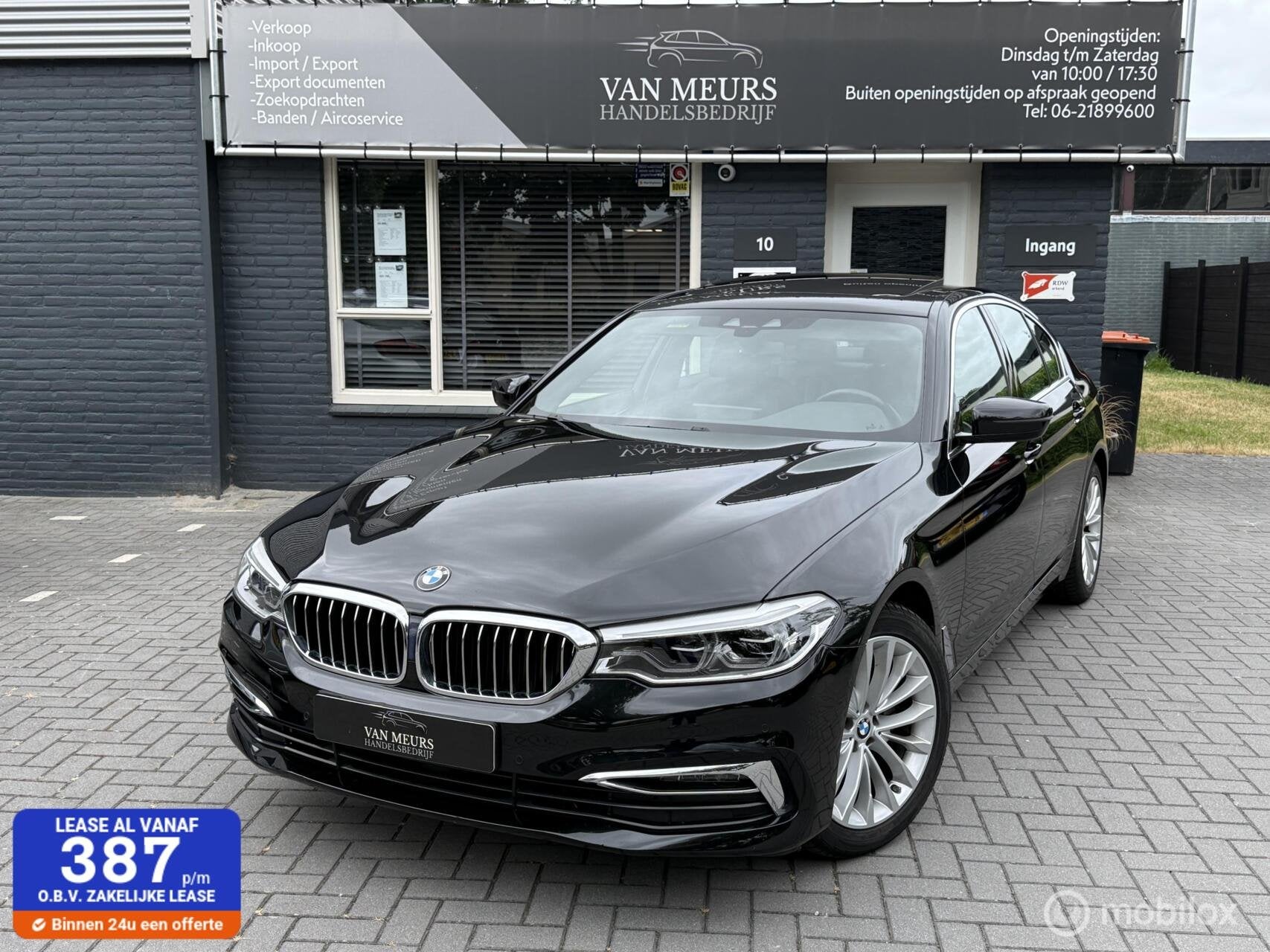 BMW 5-serie 520i Corporate Lease High Executive Automaat, le, Auto's, Automaat, 1998 cc, Achterwielaandrijving, Gebruikt