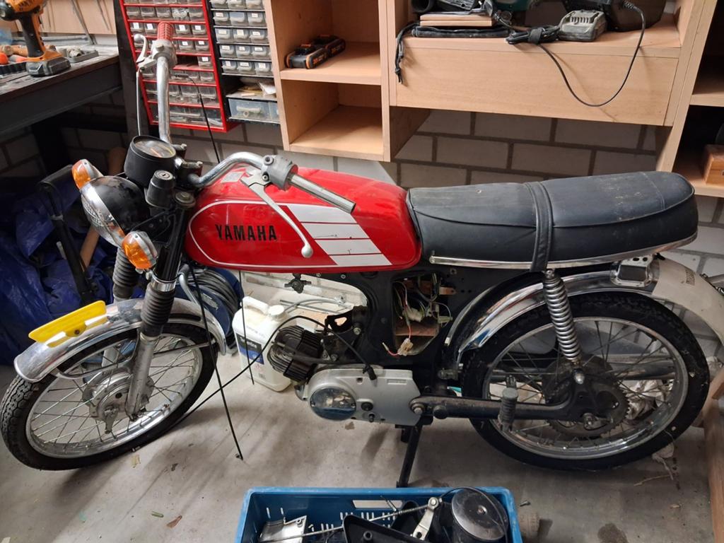Yamaha FS1 2RU, Fietsen en Brommers, Brommers | Oldtimers, Yamaha, Ophalen