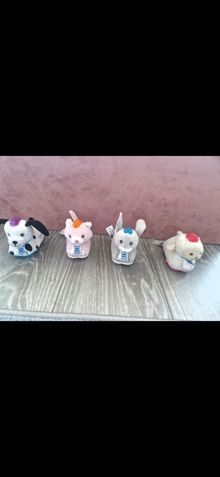 Vtech zoefzoef pluche dieren zoef zoef diertjes, Ophalen of Verzenden, Zo goed als nieuw, 6 maanden tot 2 jaar