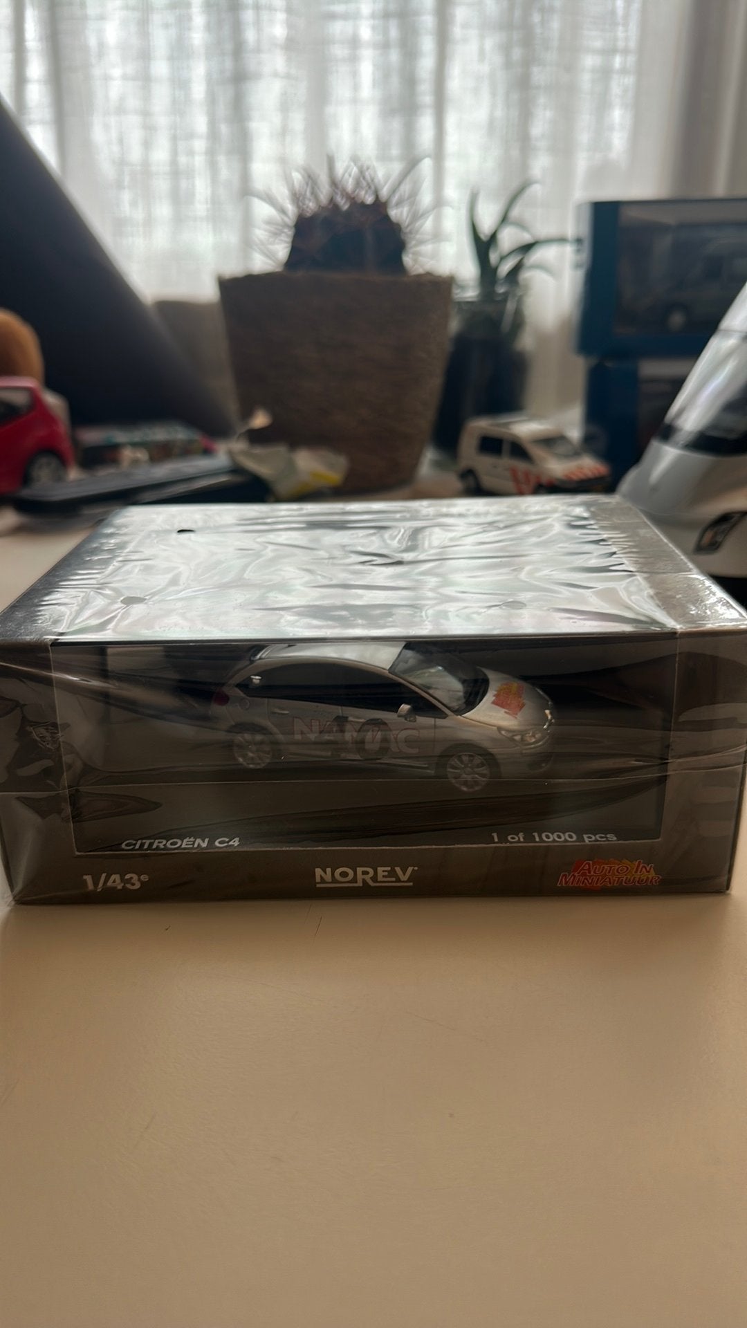 Namac citroen c4 1:43 norev, Ophalen of Verzenden, Zo goed als nieuw, Videoband