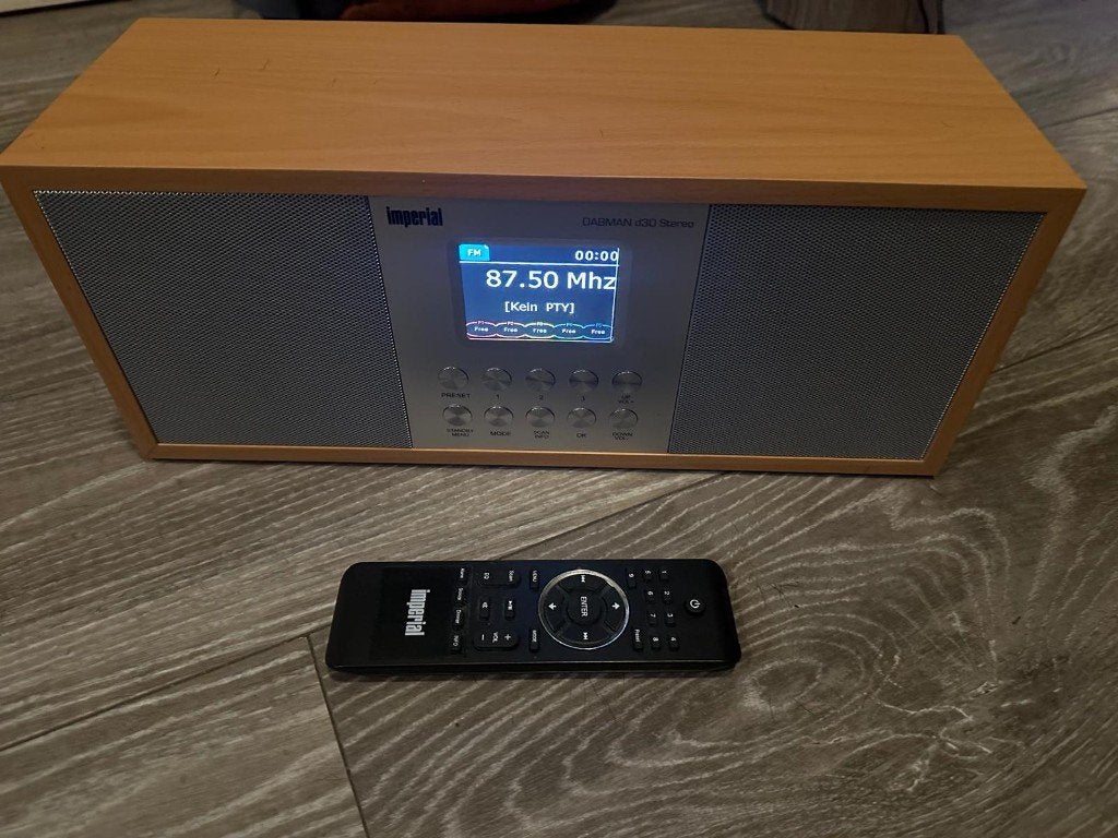 Imperial DABMAN d30 Stereo Radio met afstandsbediening, Audio, Tv en Foto, Ophalen of Verzenden, Zo goed als nieuw, Radio
