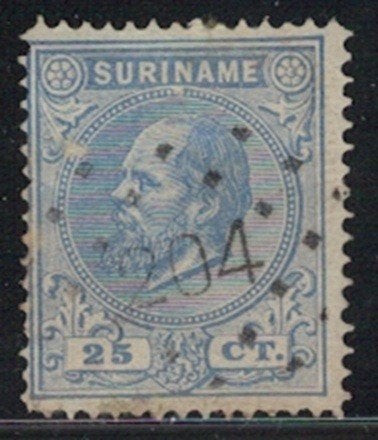 A960 Suriname 10ab gestempeld, Verzenden, Postfris