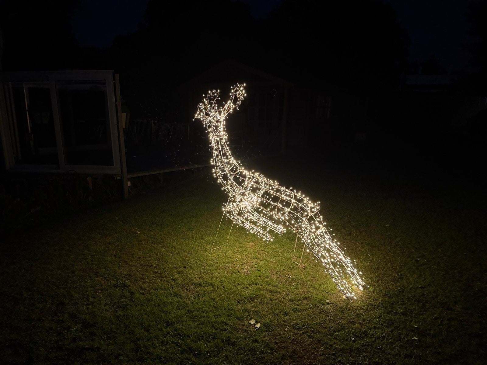 Leuk hert kerstverlichting, Ophalen, Gebruikt