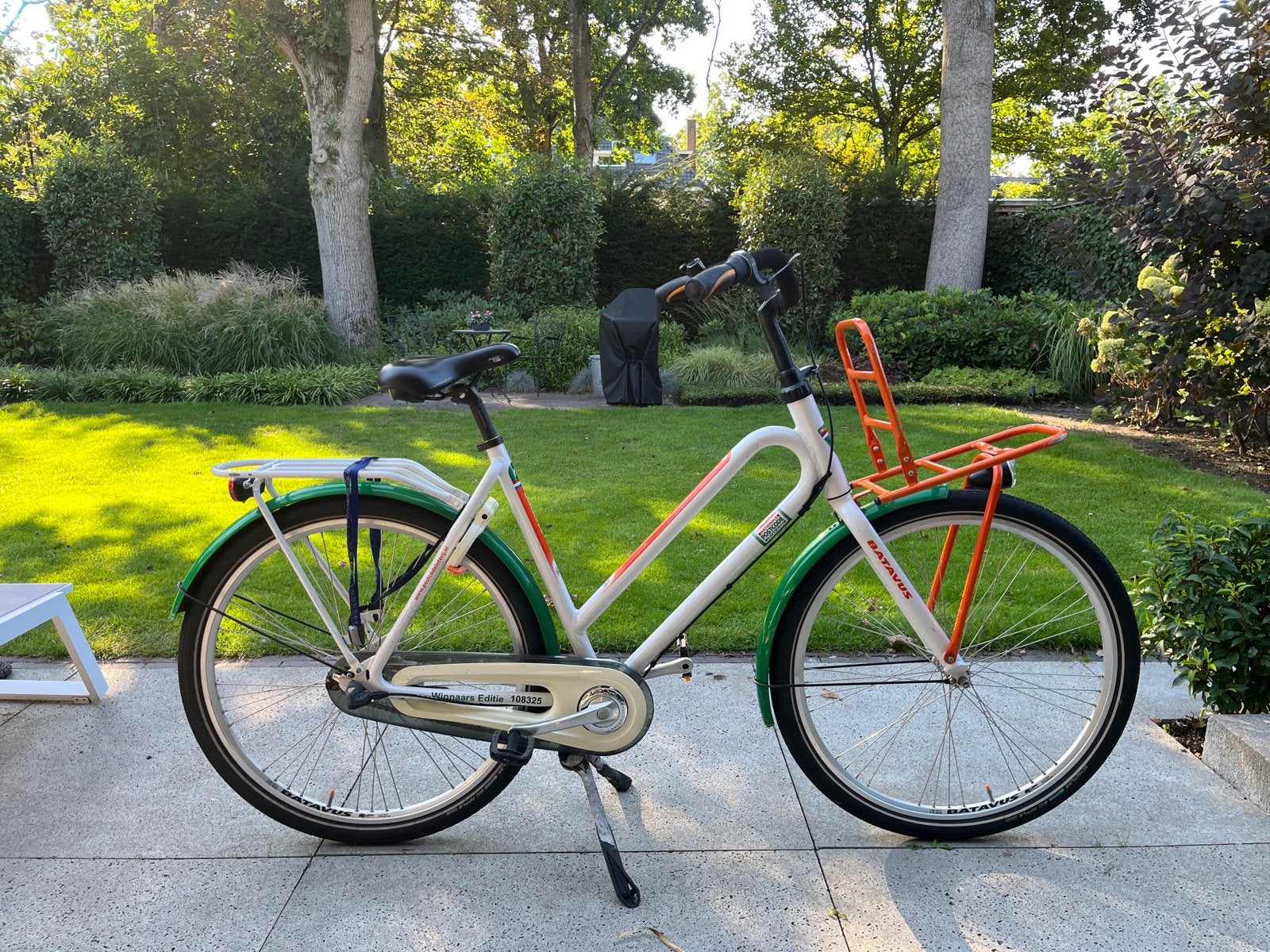 Postcodeloterij Batavus stadsfiets - Gebruikte staat, Fietsen en Brommers, Fietsen | Dames | Damesfietsen, 56 cm of meer, Ophalen of Verzenden