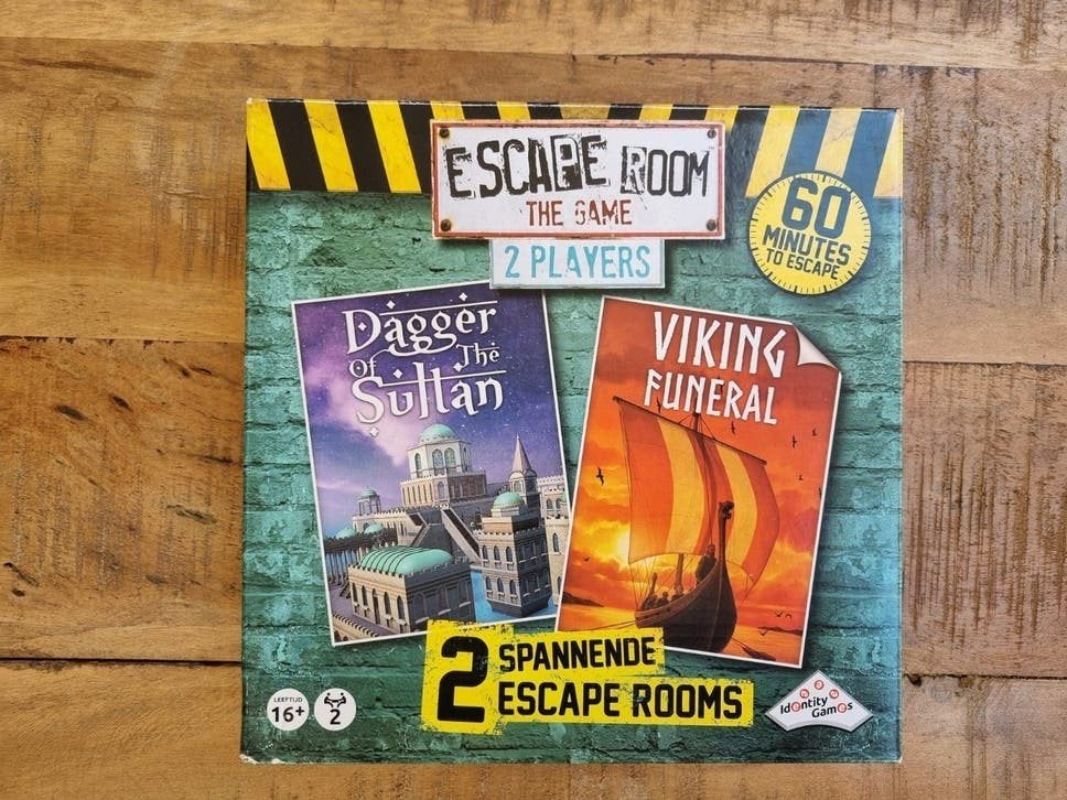 Escape Room The Game: 2 Spannende Escape Rooms, Een of twee spelers, Ophalen of Verzenden, Zo goed als nieuw, Identity Games