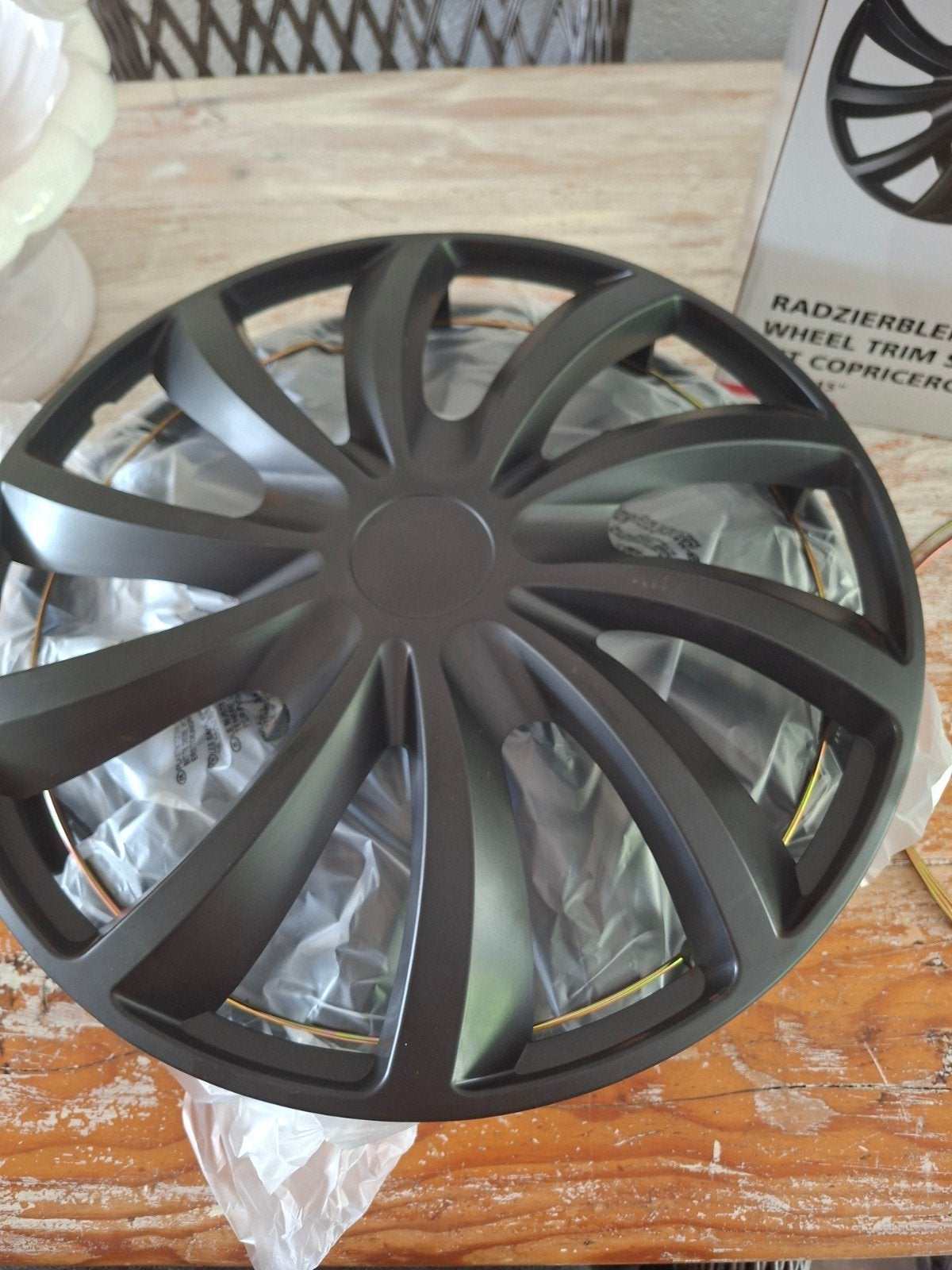 Nieuwe zwarte wieldoppen 15 inch van de Lidl, Auto diversen, Ophalen of Verzenden, Nieuw