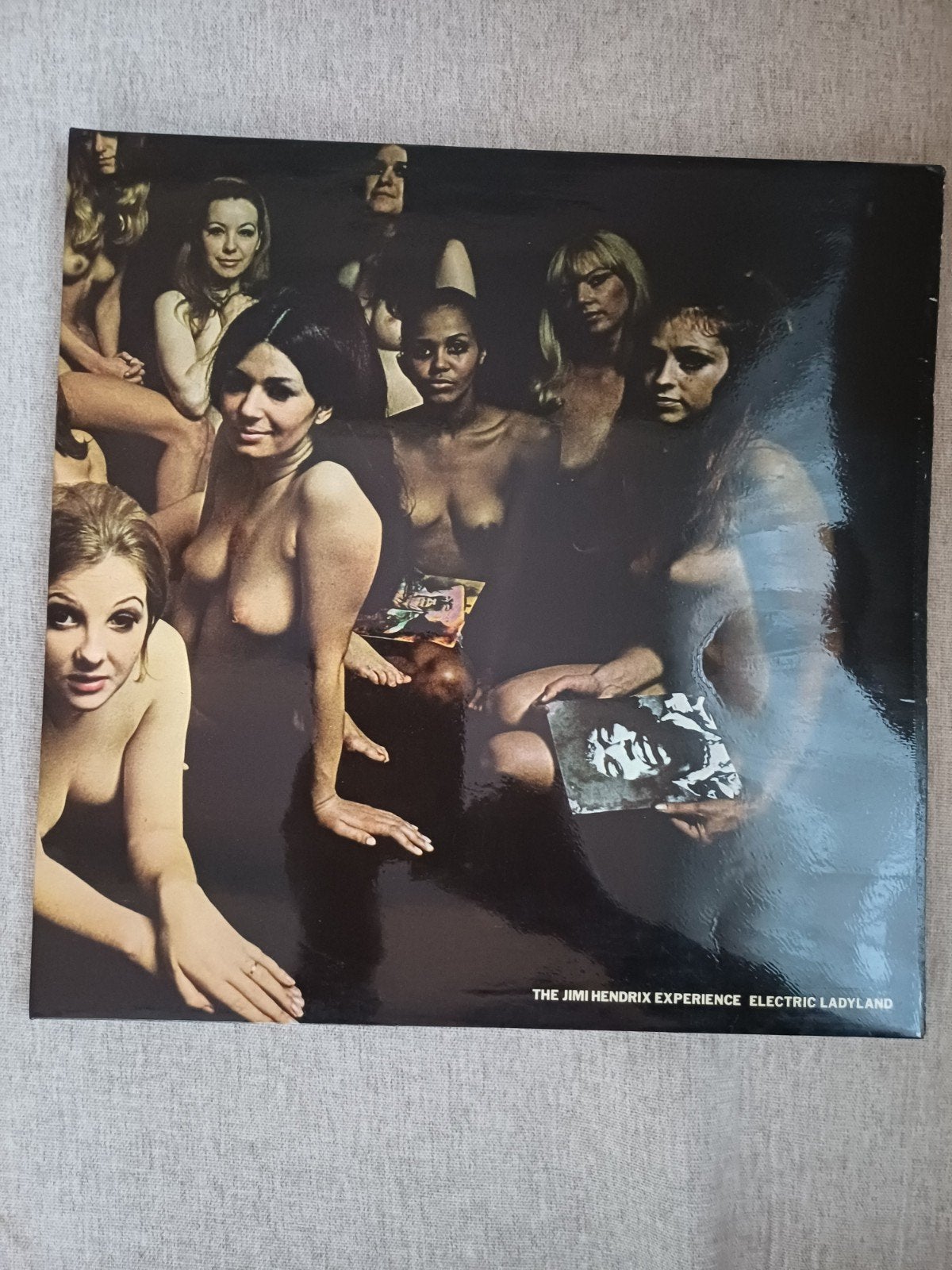 LP The Jimi Hendrix Experience - Electric Ladyland (1973), Ophalen, Blues Rock, Zo goed als nieuw, Dubbel-LP