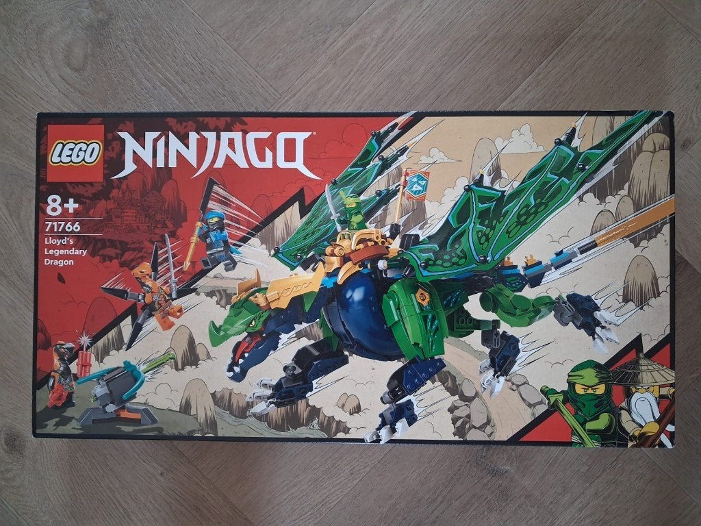 LEGO 71766 Ninjago: Lloyd's Legendarische Draak, Lego, Nieuw, Ophalen of Verzenden, Ninjago