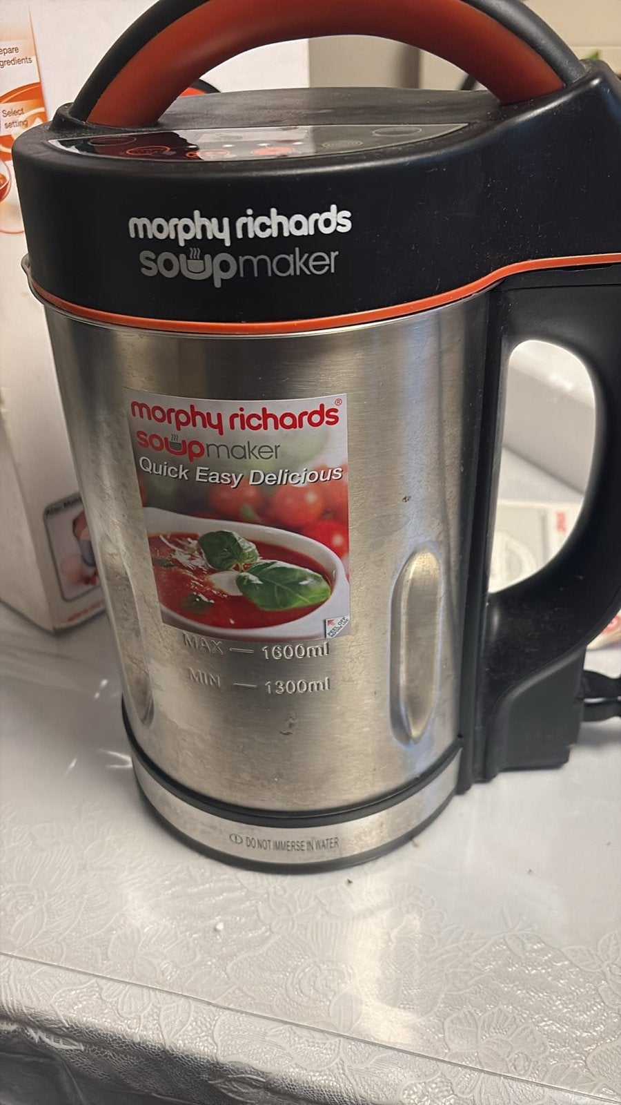 Morphy Richards Soup Maker 1.6L - Zo goed als nieuw, Witgoed en Apparatuur, 1 tot 2 liter, Ophalen, Zo goed als nieuw