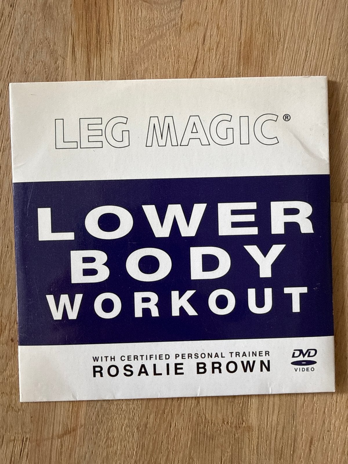 Leg Magic Lower Body Workout DVD Rosalie Brown, Alle leeftijden, Workout, Ophalen of Verzenden, Yoga, fitness of dans