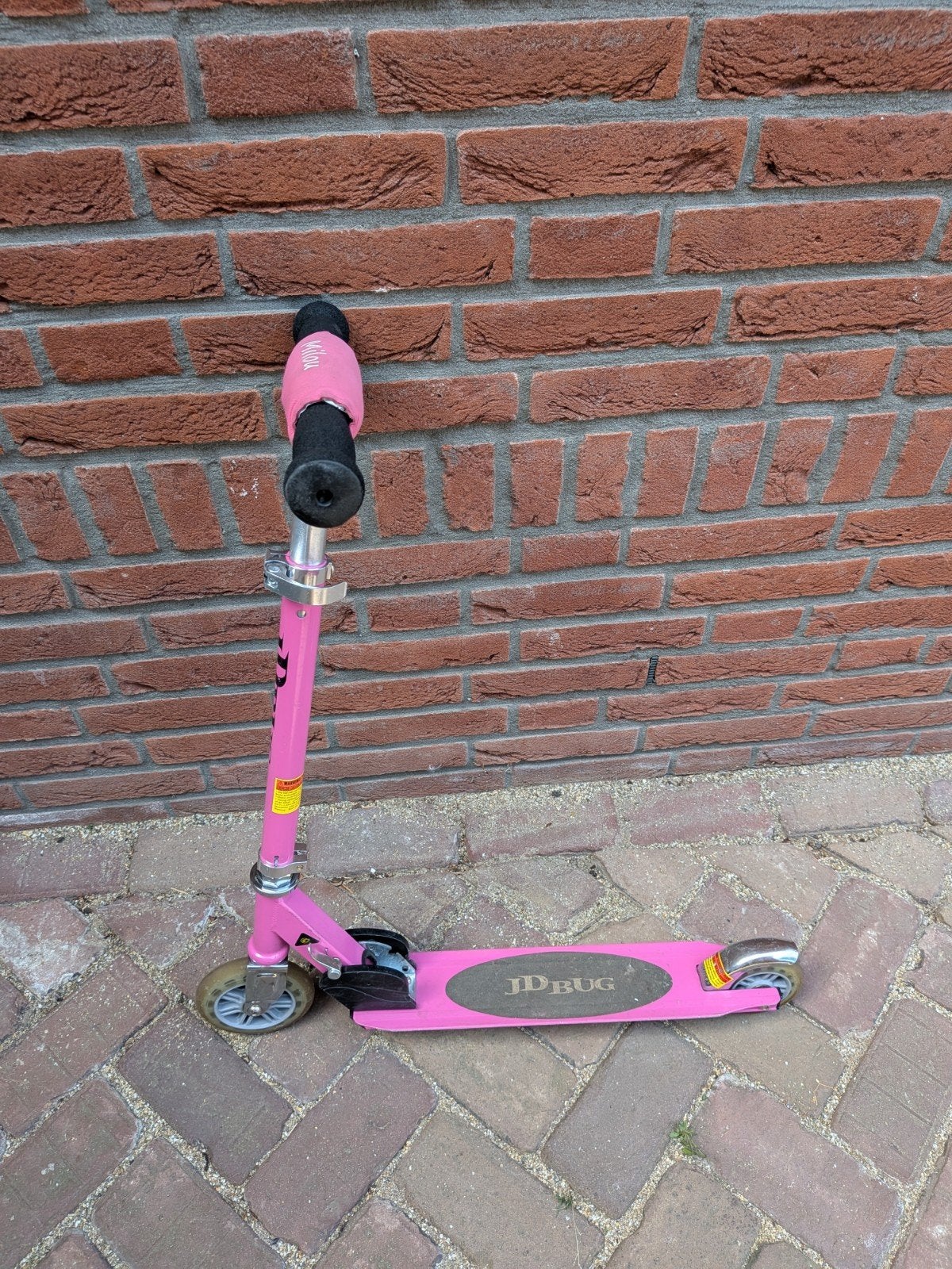 Roze JD Bug step, Ophalen, Gebruikt, Gewone step, JD Bug