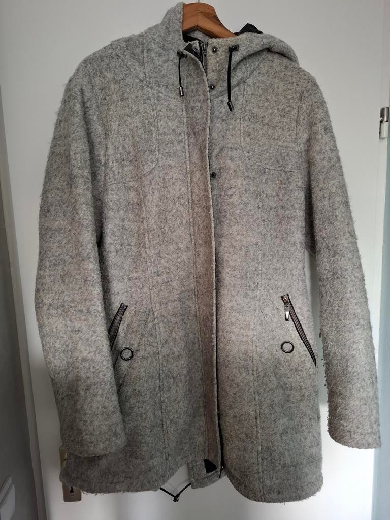MS Mode winterjas maat 42, Maat 42/44 (L), Ophalen of Verzenden, MS Mode, Grijs