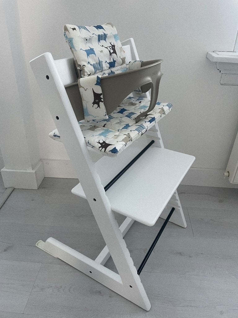 Stokke Tripp Trapp, Ophalen of Verzenden, Zo goed als nieuw, Meegroeistoel, Aanschuifbaar