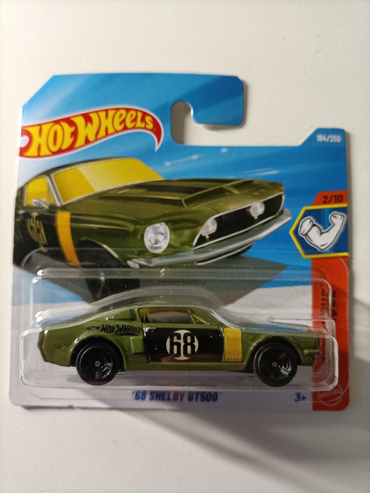 Hot Wheels '68 Shelby GT500 - Nieuw in verpakking, Ophalen of Verzenden, Nieuw, Auto