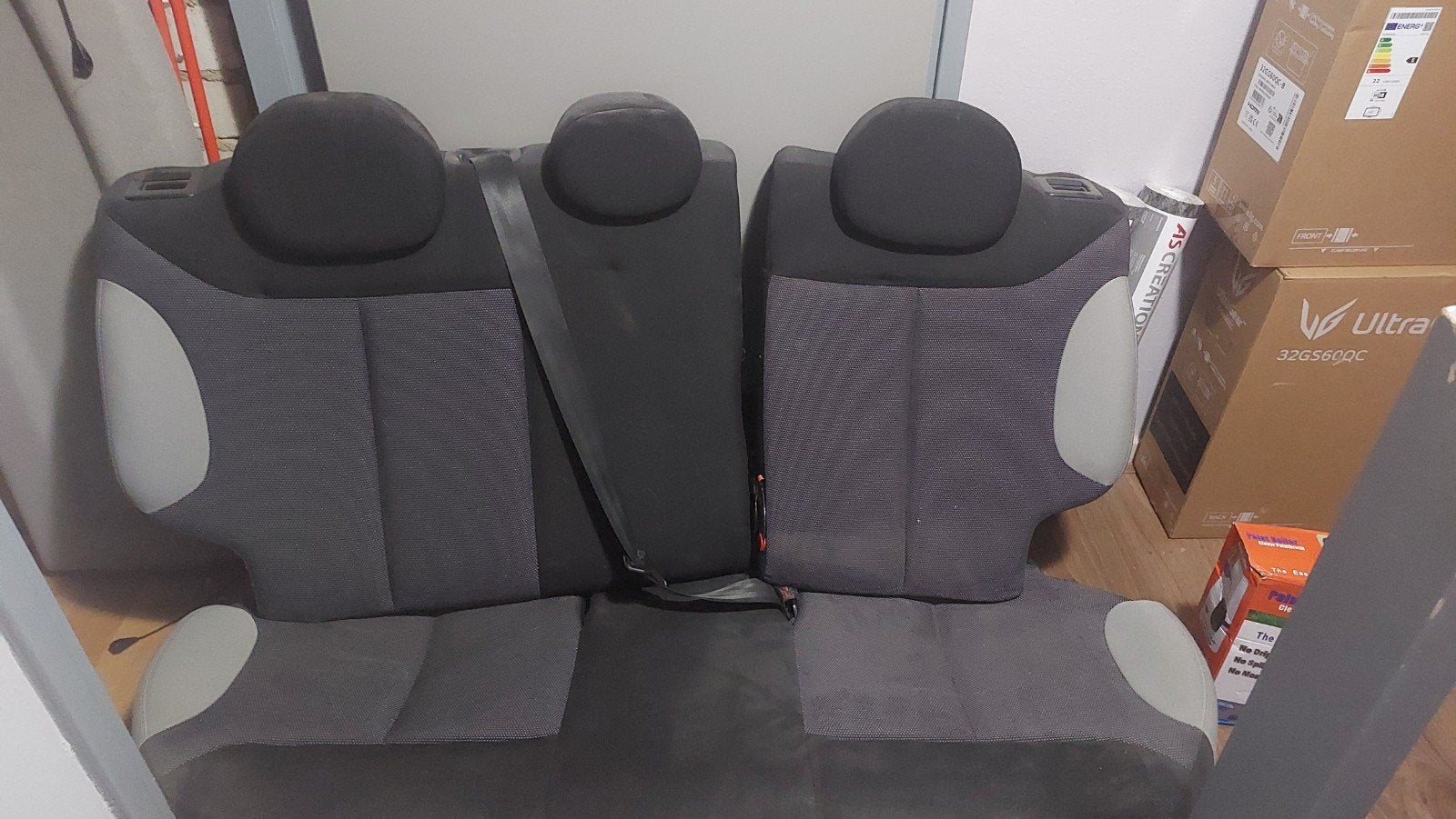 Achterbank citroen c3 (2001-2005) met gordels en hoedenplank, Ophalen, Gebruikt, Citroën