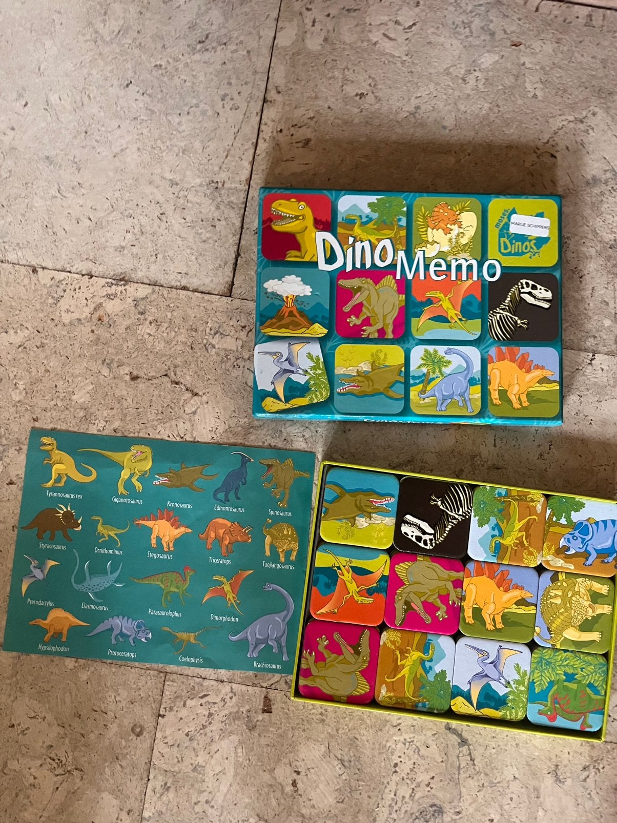 Dino memory#logopedie, Ophalen of Verzenden, Zo goed als nieuw