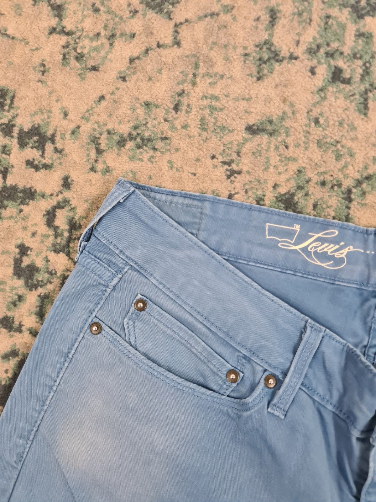 Levi’s demi curve ankle skinny W27 L28  Tulsi2728 Low-rise, Blauw, Ophalen of Verzenden, W27 (confectie 34) of kleiner, G-STAR RAW