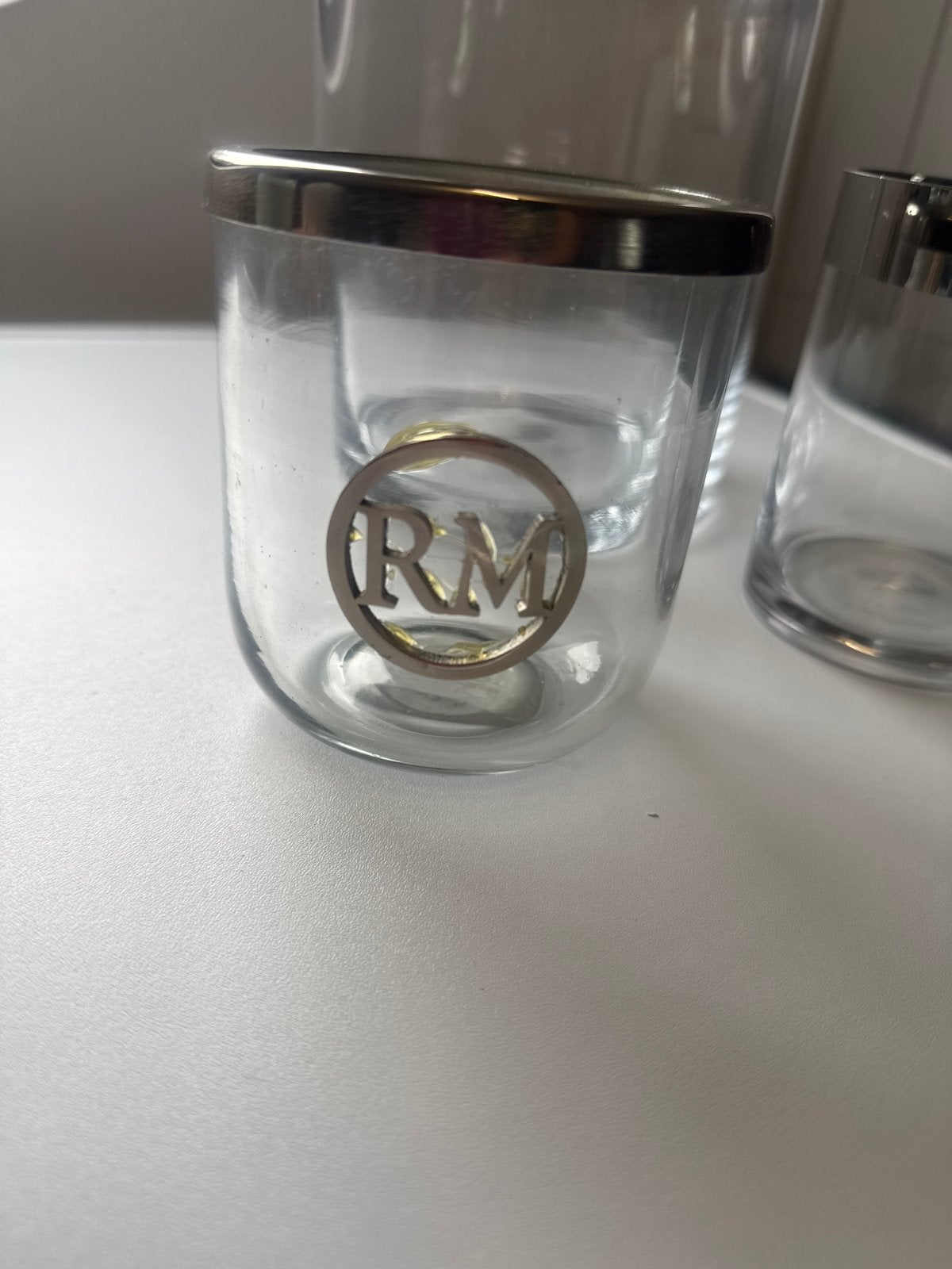 Riviera Maison Soho House Votive - Glazen Kaarsenhouder, Gebruikt, Ophalen of Verzenden, Modern, Glas