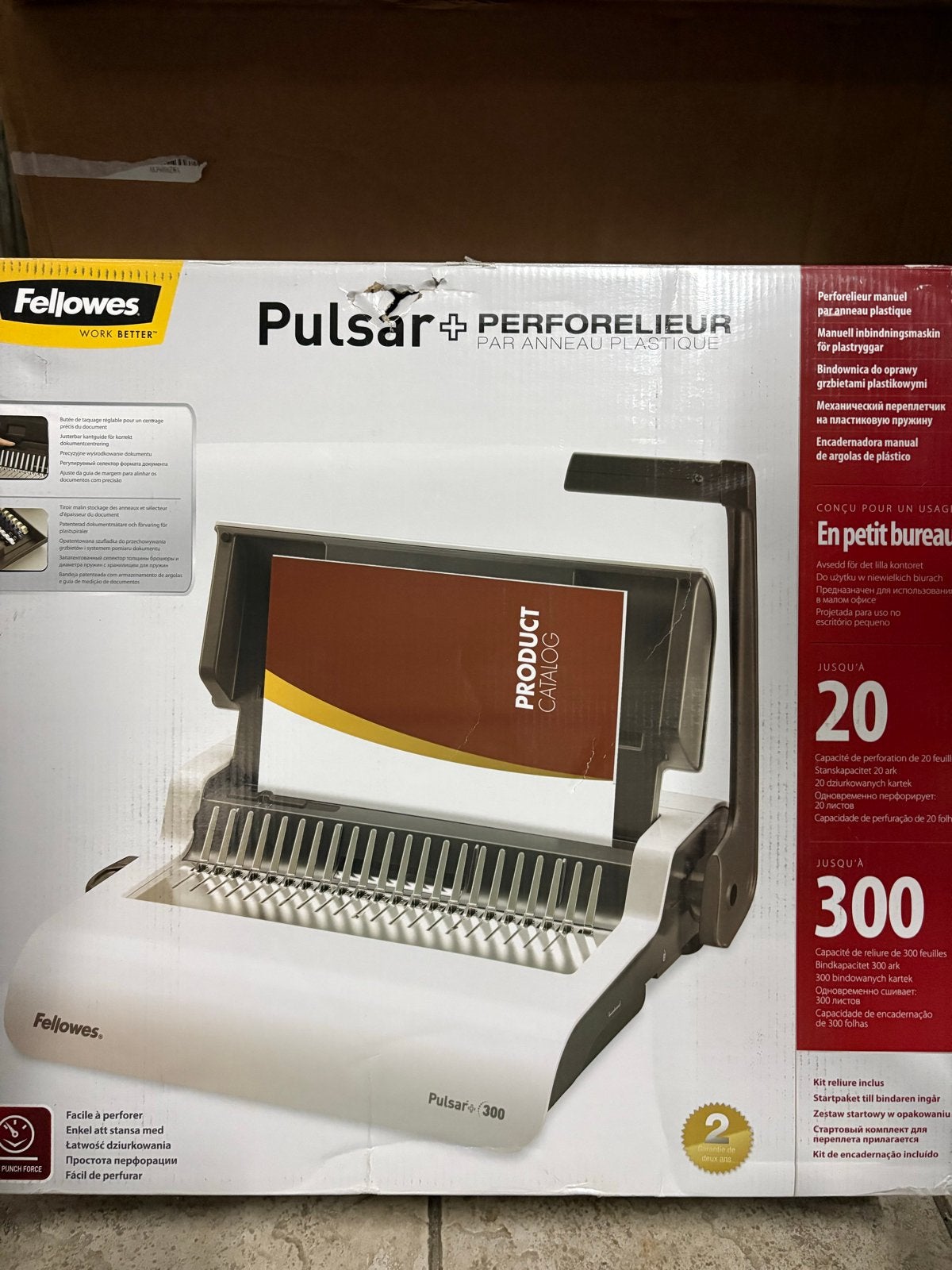 Fellowes Pulsar+ 300 Perforelieur - Nieuw in doos, Ophalen, Nieuw in verpakking, Overige typen