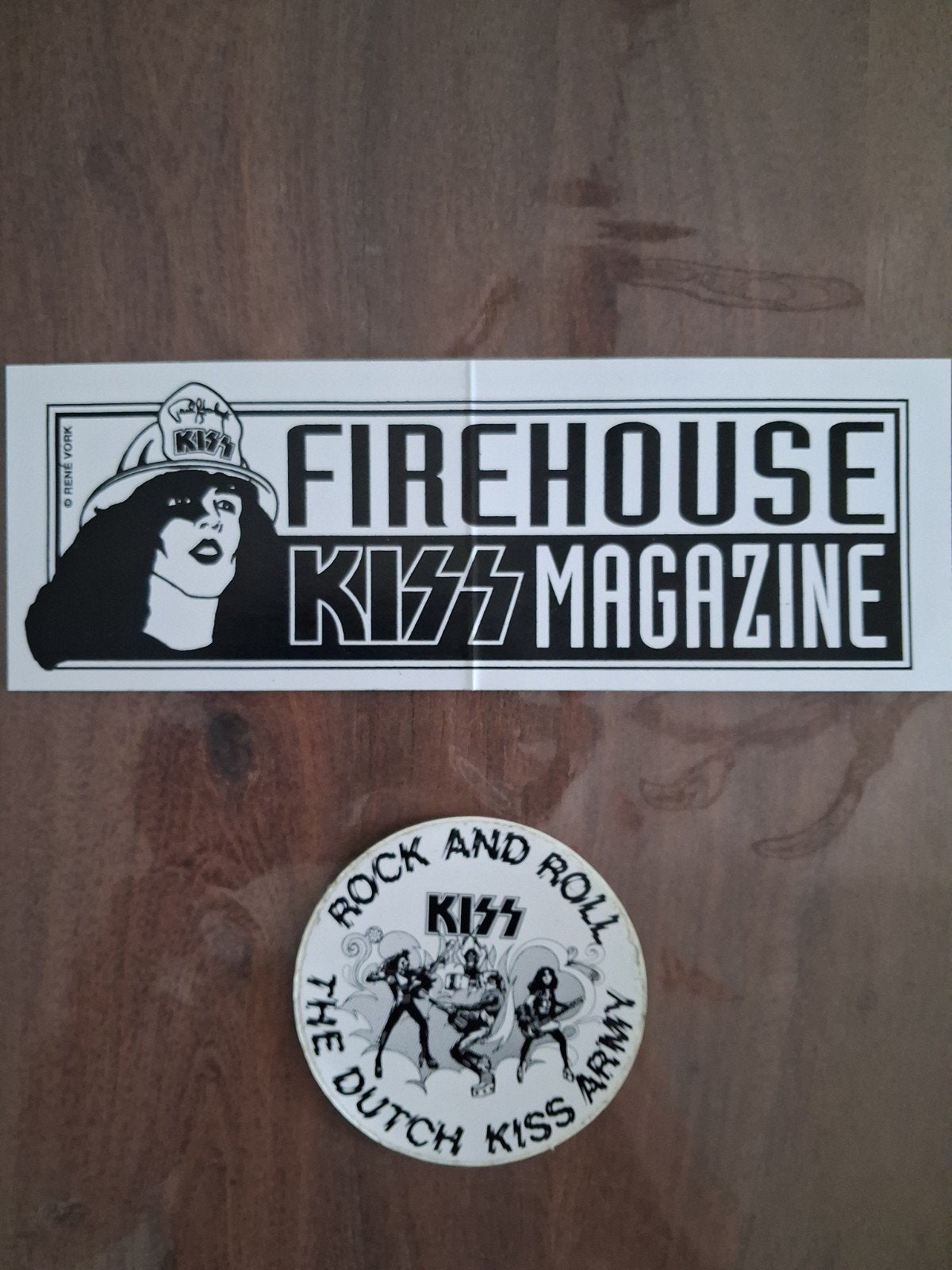 Kiss stickers, Verzamelen, Verzenden, Zo goed als nieuw, Overige typen