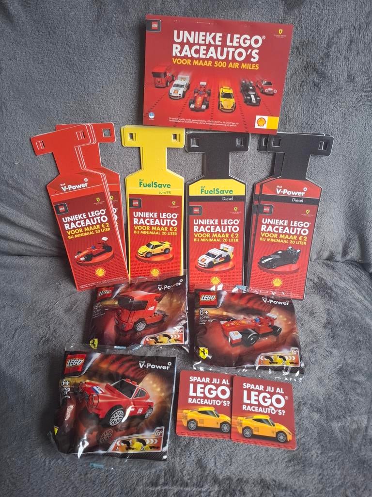 Lego shell 3 pakje geseald met reclame voorwerpen, Ophalen of Verzenden, Nieuw
