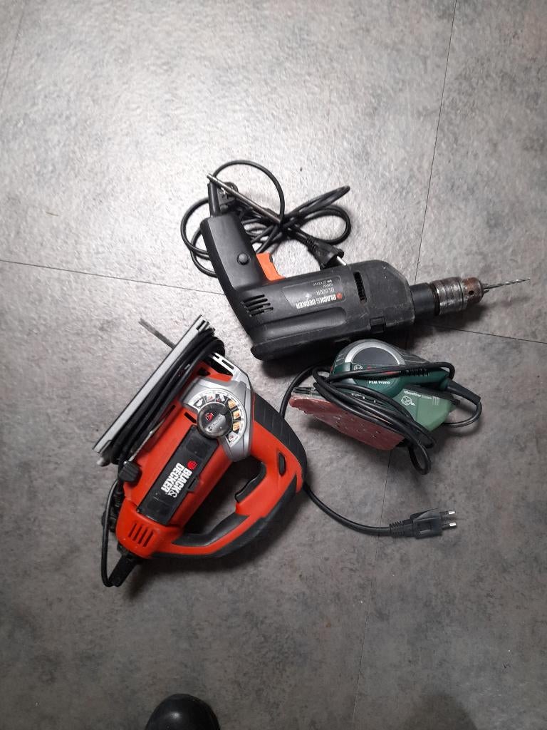 Diverse gereedschappen, Ophalen, Boor- en Schroefmachine, Klopboormechanisme, Gebruikt