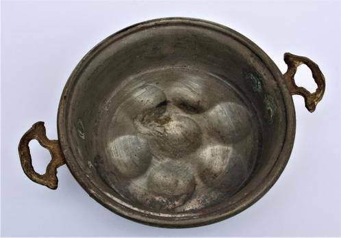 Poffertjespan - koper - Doorsnee 16,3 cm., Antiek en Kunst, Ophalen of Verzenden