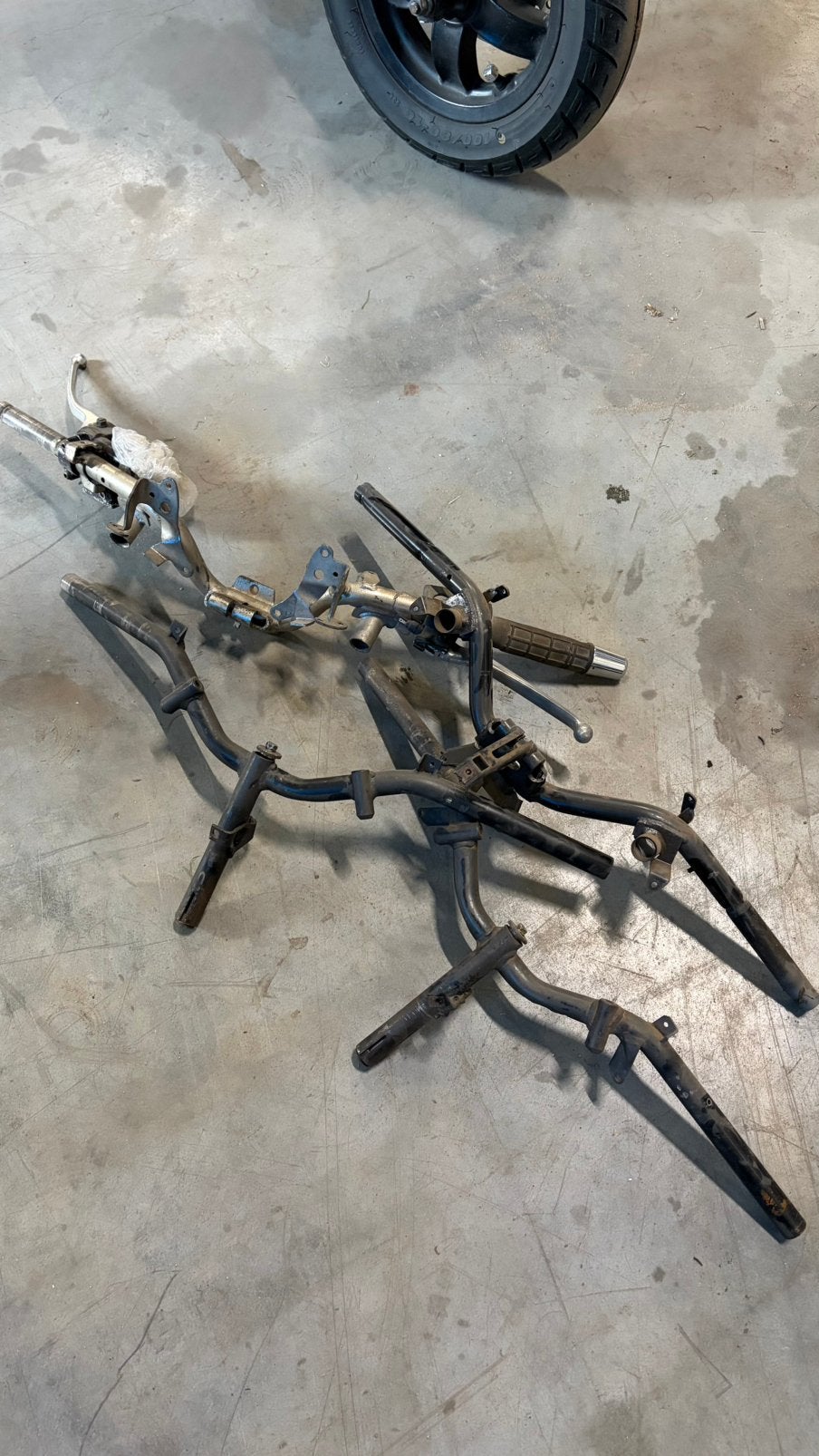 Zip vespa type sp98 stuur, Ophalen of Verzenden