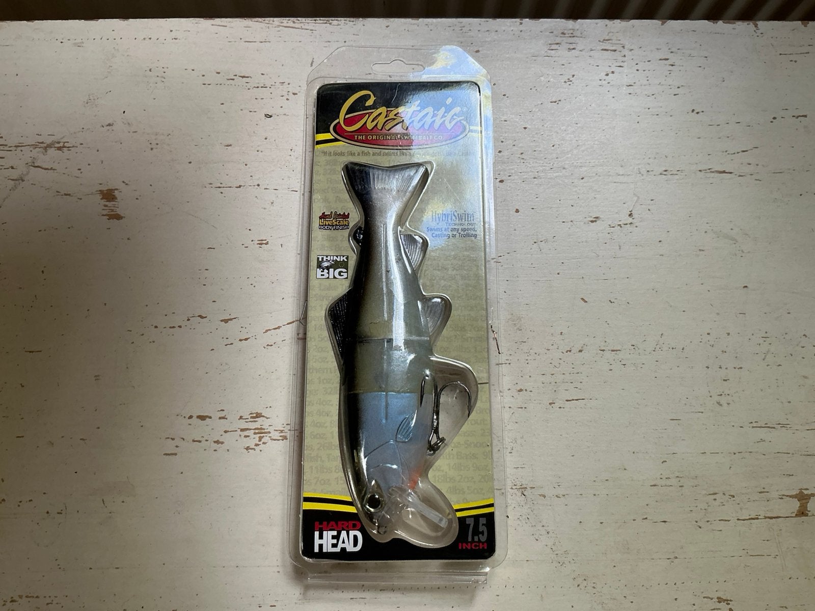 Castaic Swimbait 7.5 inch - Real Bait Bluegill, Ophalen of Verzenden, Nieuw, Overige typen
