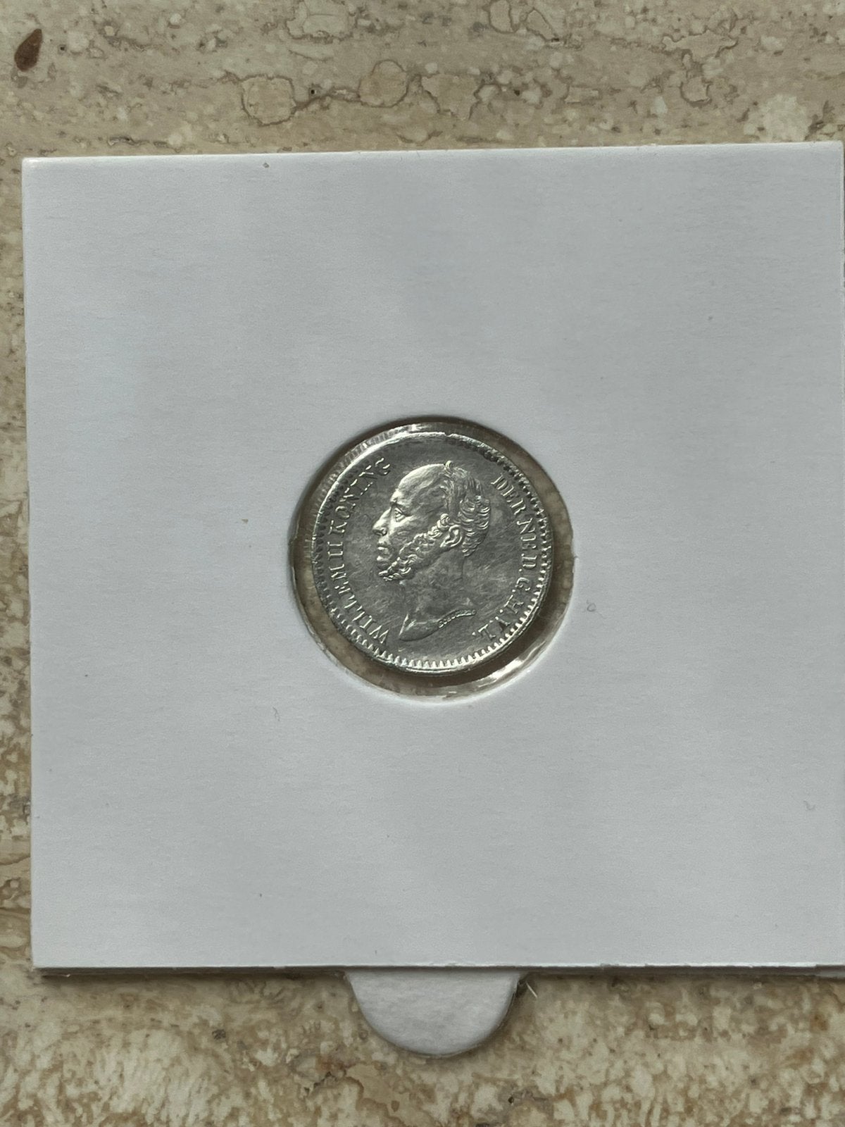 Dubbeltje Koning Willem II 1849, Postzegels en Munten, Munten | Nederland, Zilver, Ophalen of Verzenden, 10 cent, Losse munt