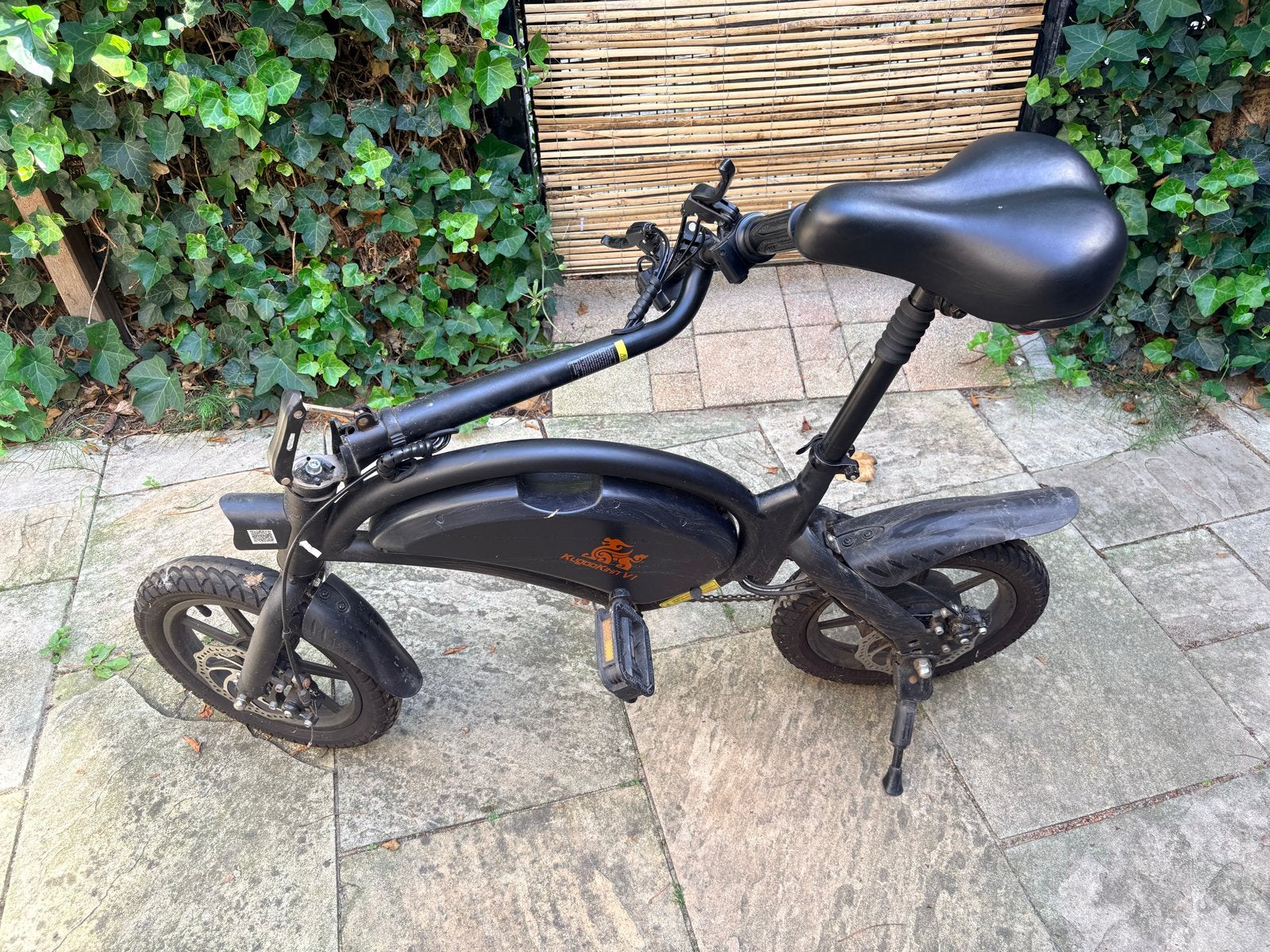 Kugoo Kirin V1 opvouwbare (mini) elektrische fiets, Fietsen en Brommers, Elektrische fietsen, Gebruikt, Overige merken, Minder dan 47 cm