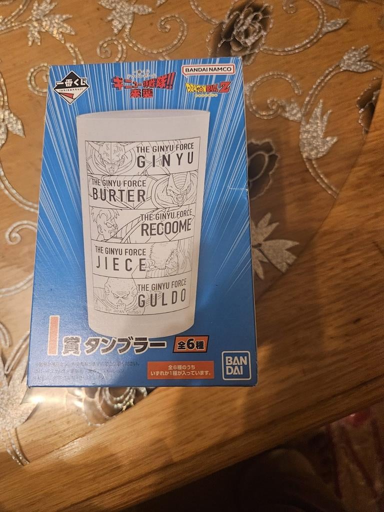 Dragon Ball Z Ginyu Force Glas - Nieuw in doos, Ophalen, Nieuw