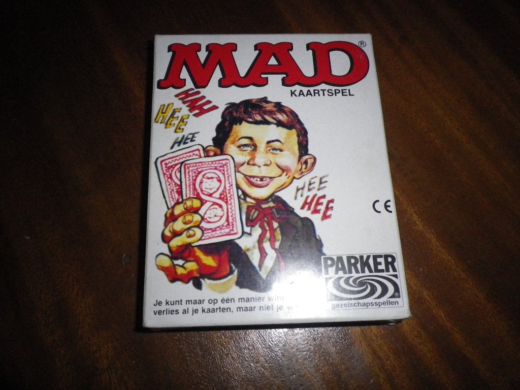 MAD kaartspel van Parker, Ophalen of Verzenden, Gebruikt, Parker