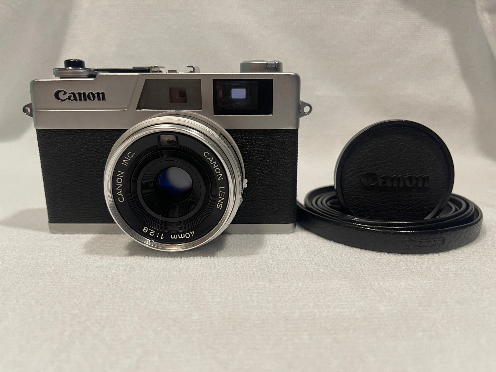 Canon canonet 28 rangefinder, Ophalen of Verzenden, Zo goed als nieuw, Compact, Canon