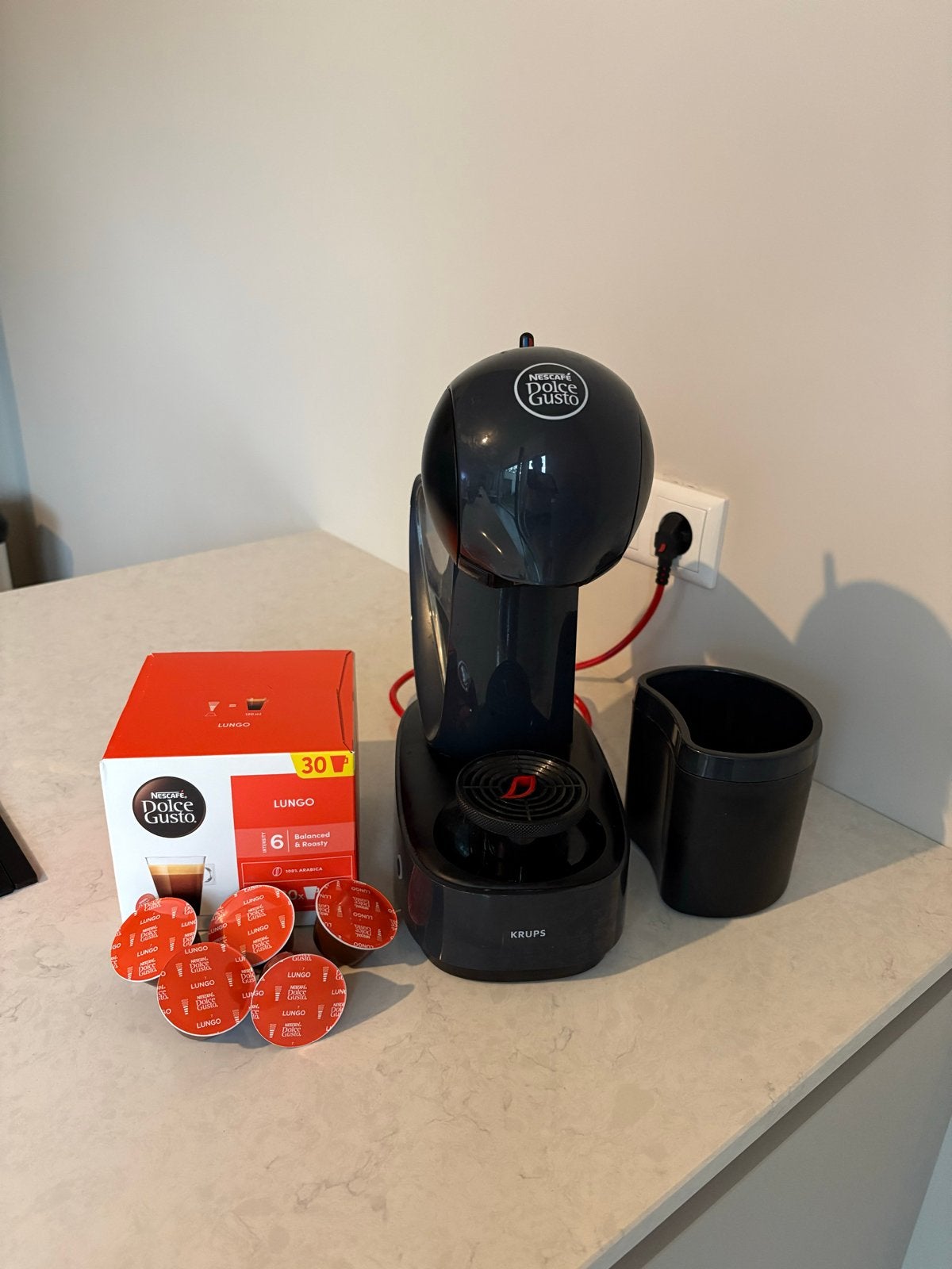 Nescafé Dolce Gusto Krups Piccolo XS Koffiezetapparaat, Ophalen, Koffiemachine, Zo goed als nieuw, 1 kopje