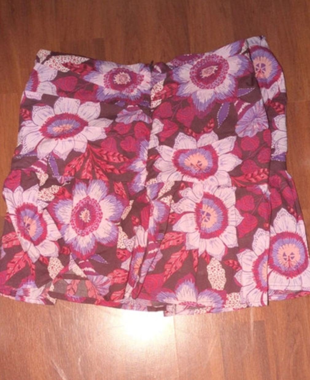 Bloemenprint Minirokje - Zomerse Stijl, Maat 38/40 (M), Meerkleurig, Ophalen of Verzenden, Onbekend