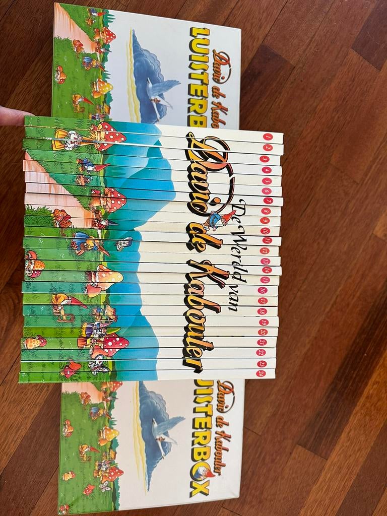 Grote set De Wereld van David de Kabouter boeken, Ophalen, Gelezen, Fictie algemeen