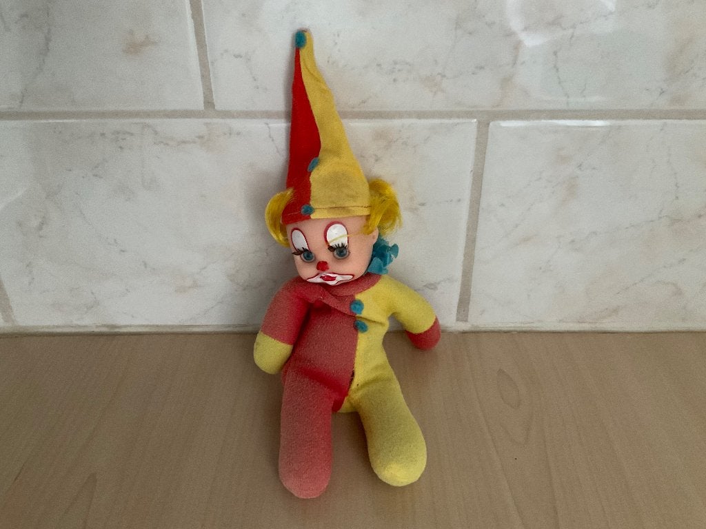 Vintage clowntje, Ophalen of Verzenden, Gebruikt