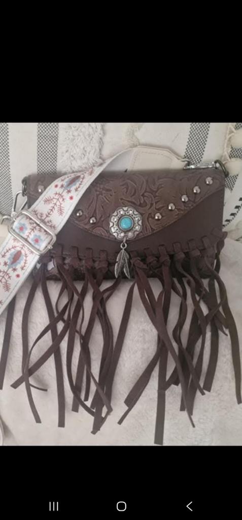 Aparte boho tasje nieuw met band, Kleding | Dames, Grote Maten, Ophalen of Verzenden, Nieuw, Overige typen